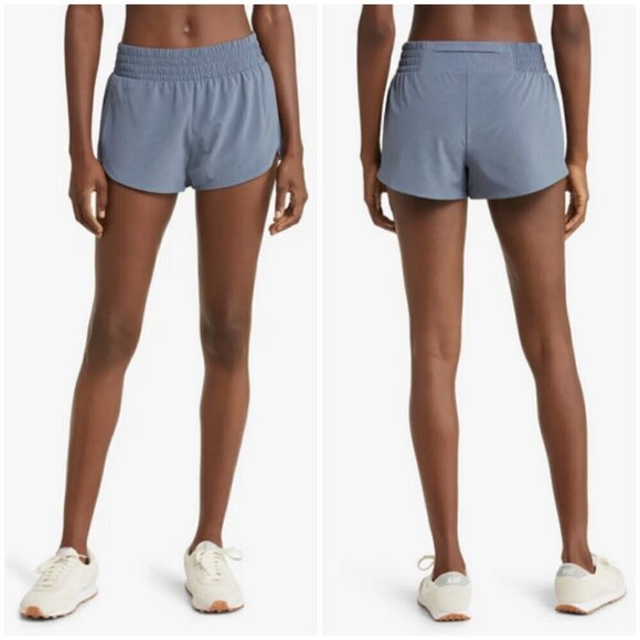 💕ZELLA💕 Altitude Running Shorts ~ Grey Grsaille Moire Embossed XL NWT - Picture 1 of 14